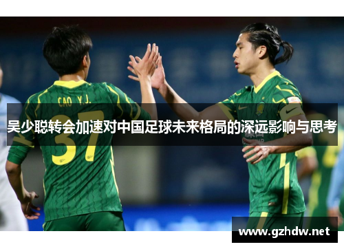 吴少聪转会加速对中国足球未来格局的深远影响与思考