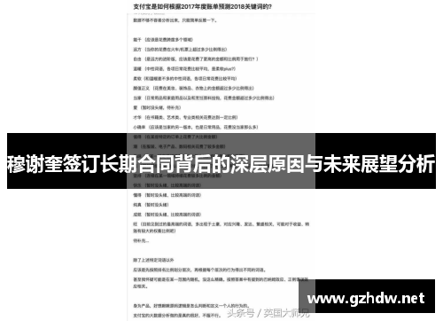 穆谢奎签订长期合同背后的深层原因与未来展望分析
